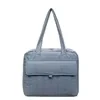 Laptop Shoulder Bag with Velcro, Two-Way Zip, and External Pocket Blue color SKU reference