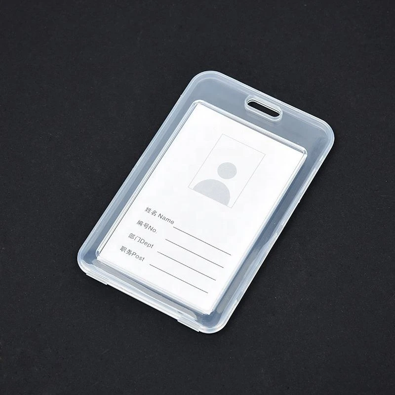 Transparent PP ID and Transit Card Holder Sleeve product reference image