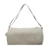 Solid-Color Polyester Crossbody Travel Bag White color SKU reference