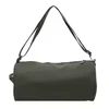 Solid-Color Polyester Crossbody Travel Bag Green color SKU reference