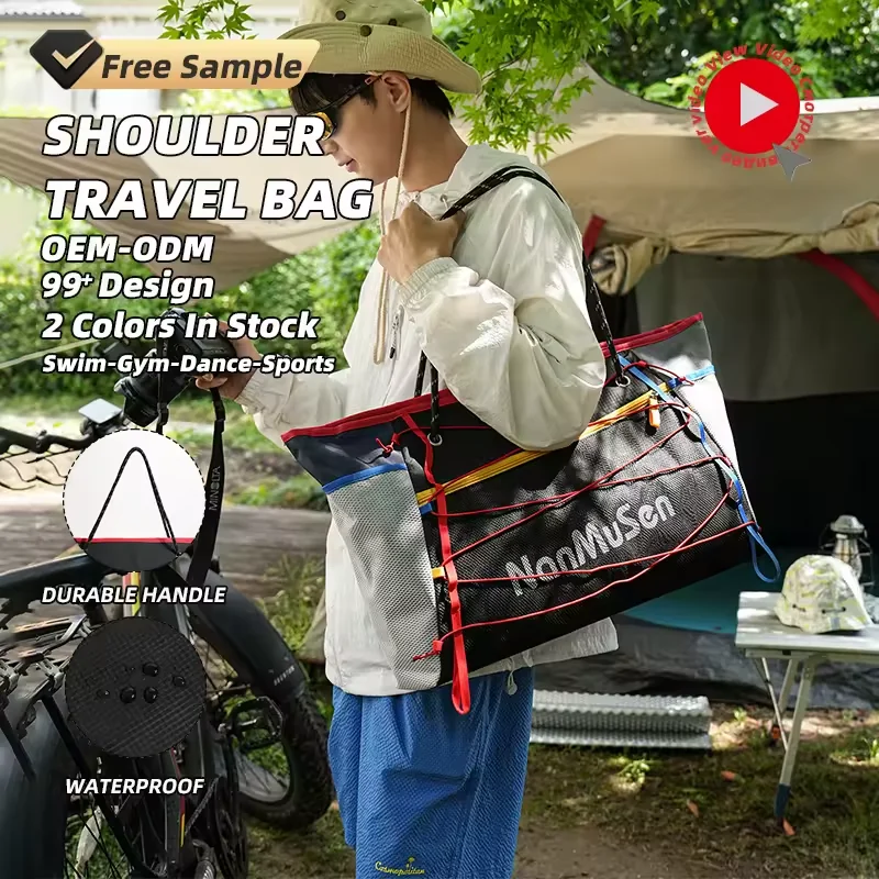 29L Nylon Travel Tote with Anti-Theft Pocket product reference image