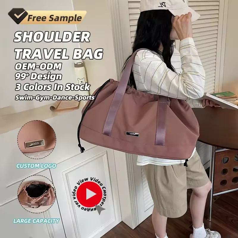35L Polyester Travel Duffel with Anti-Theft Pocket product reference image