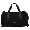 35L Polyester Travel Duffel with Anti-Theft Pocket Black color SKU reference