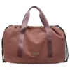 35L Polyester Travel Duffel with Anti-Theft Pocket Pink color SKU reference