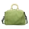 21L Expandable Crossbody Travel Duffel with Adjustable Strap Green color SKU reference