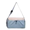 21 L Oxford Weekend Duffel with Side Zipper Pocket Blue color SKU reference