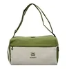 15 L Polyester Gym Duffel with Shoe Compartment Green color SKU reference