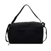 18 L Polyester Gym Duffel with Wet/Dry Pocket Black color SKU reference