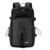 Polyester Sport Training Backpack with Side Storage Black color SKU reference