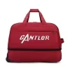 Two-Size Oxford Rolling Duffel with Telescopic Handle Red / size reference A color SKU reference