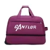 Two-Size Oxford Rolling Duffel with Telescopic Handle Purple / size reference A color SKU reference