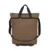 Two-Size Oxford Rolling Duffel with Telescopic Handle Blue / size reference B color SKU reference