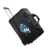 80 L Two-Size Oxford Rolling Travel Duffel Black / reference 2 color SKU reference