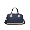 Two-Size Oxford Travel Duffel with Shoe Storage Blue / size ref A SKU overview reference