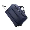 Oxford Rolling Luggage with Retractable Handle Blue / size ref B SKU overview reference