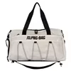 Oxford Gym & Travel Duffel with Shoe Compartment White color SKU reference
