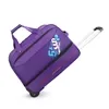Two-Size Wheeled Travel Duffel with Combination Lock Purple · reference 2 SKU overview reference