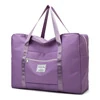 Large Foldable Travel Duffel with Color Options Purple color SKU reference