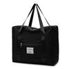 Small Foldable Travel Duffel with Eight Color References Black color SKU reference