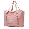 Small Foldable Travel Duffel with Eight Color References Pink color SKU reference