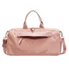 Patterned Travel Duffel with Shoe Compartment Pink color SKU reference
