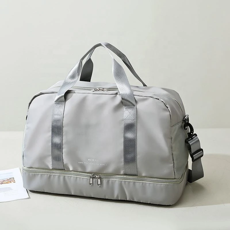 Travel Duffel with Trolley Sleeve and Wet-Dry Pocket product reference image