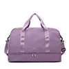Travel Duffel with Trolley Sleeve and Wet-Dry Pocket Purple color SKU reference