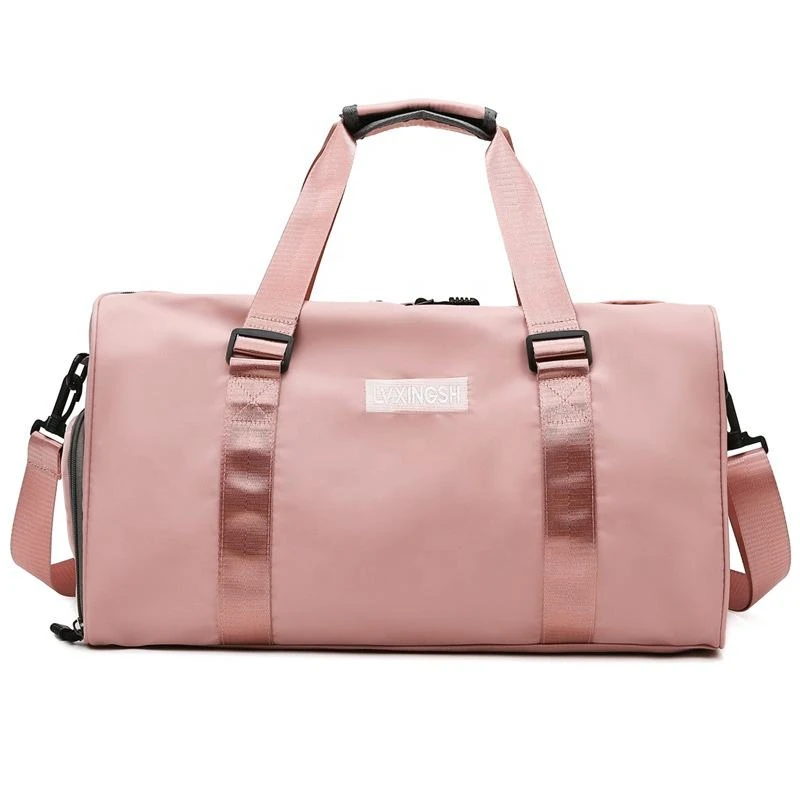Travel Duffel with Shoe Compartment and Embroidery product reference image