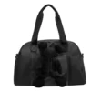 Polyester Travel Duffel with Clear PVC Pocket and Character Detail Color option 02 color SKU reference