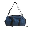 Travel Duffel with Concealable Straps and Shoe Pocket Dark blue color SKU reference