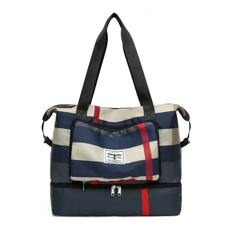 Foldable Travel Duffel with Shoe Compartment product reference image