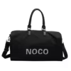 PU Weekend & Fitness Duffel Black color SKU reference