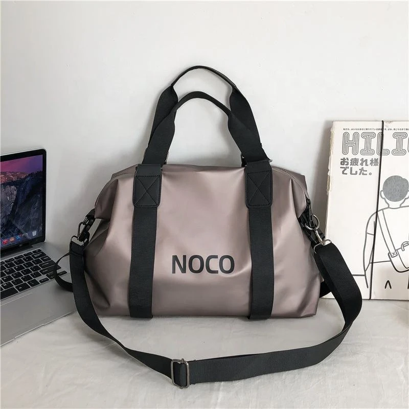 Coated Oxford Travel Duffel with Zipper Closure product reference image