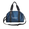 Coated Oxford Travel Duffel with Zipper Closure Deep blue color SKU reference