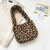 Animal-Print Shoulder Tote with Six Style References Pattern reference 5 SKU overview reference