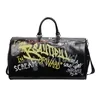 30 L PU Leopard Print Travel Duffel Bag Color reference 1 color SKU reference