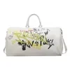 30 L PU Leopard Print Travel Duffel Bag Color reference 2 color SKU reference