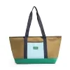 45 L Oxford Shoulder Tote with Anti-Theft Pocket Khaki color SKU reference