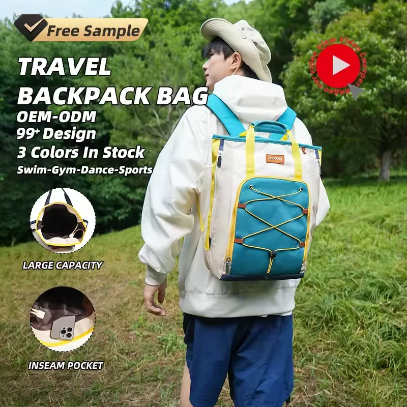 Laptop Travel Backpack with Side Zipper Pocket product reference image