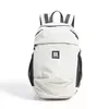 17 L Nylon Travel Backpack with Multiple Pockets White color SKU reference