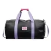 23 L PU Travel Duffel with Adjustable Shoulder Strap Black color SKU reference