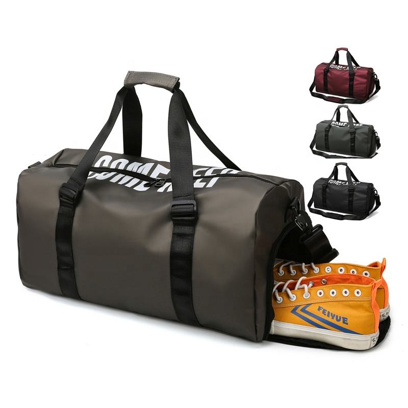 Polyester Travel Duffel with Shoe Compartment product reference image