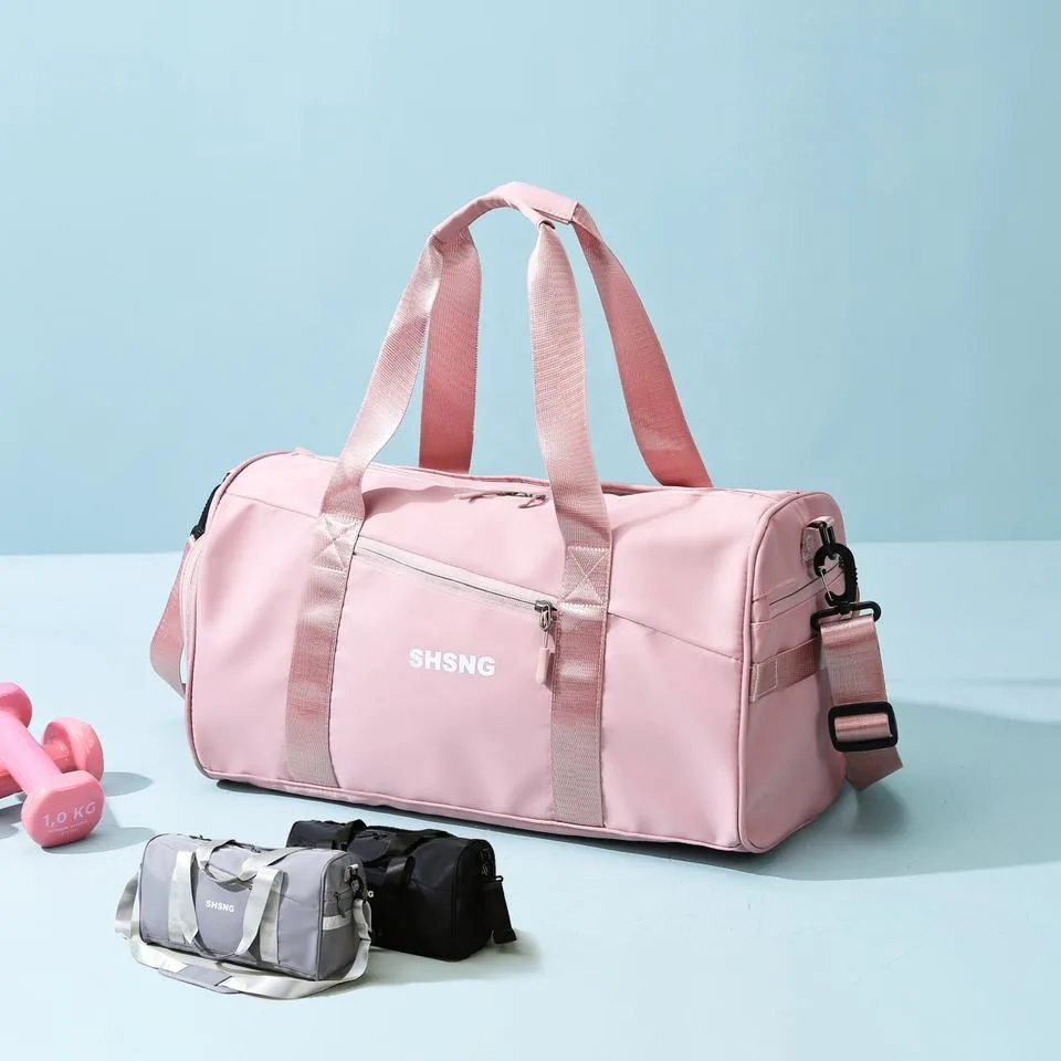 Polyester Gym Duffel with Shoe Compartment product reference image