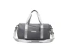 Polyester Gym Duffel with Shoe Compartment Gray color SKU reference