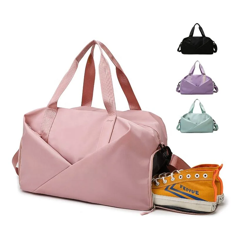 Polyester Gym Duffel with Shoe Compartment in Two Sizes product reference image