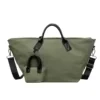 Polyester Sport & Travel Weekender with Charm Pouch Green color SKU reference