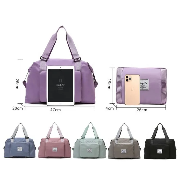 Foldable Nylon Travel Duffel Bag product reference image