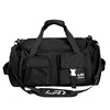 Nylon Travel Duffel with Dry-Wet and Shoe Storage Black color SKU reference