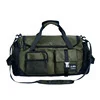 Nylon Travel Duffel with Dry-Wet and Shoe Storage Green color SKU reference
