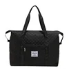 Travel Duffel with Trolley Sleeve and Wet-Dry Storage Black color SKU reference